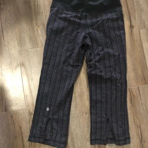 Sz 4 lululemon crops ziggy